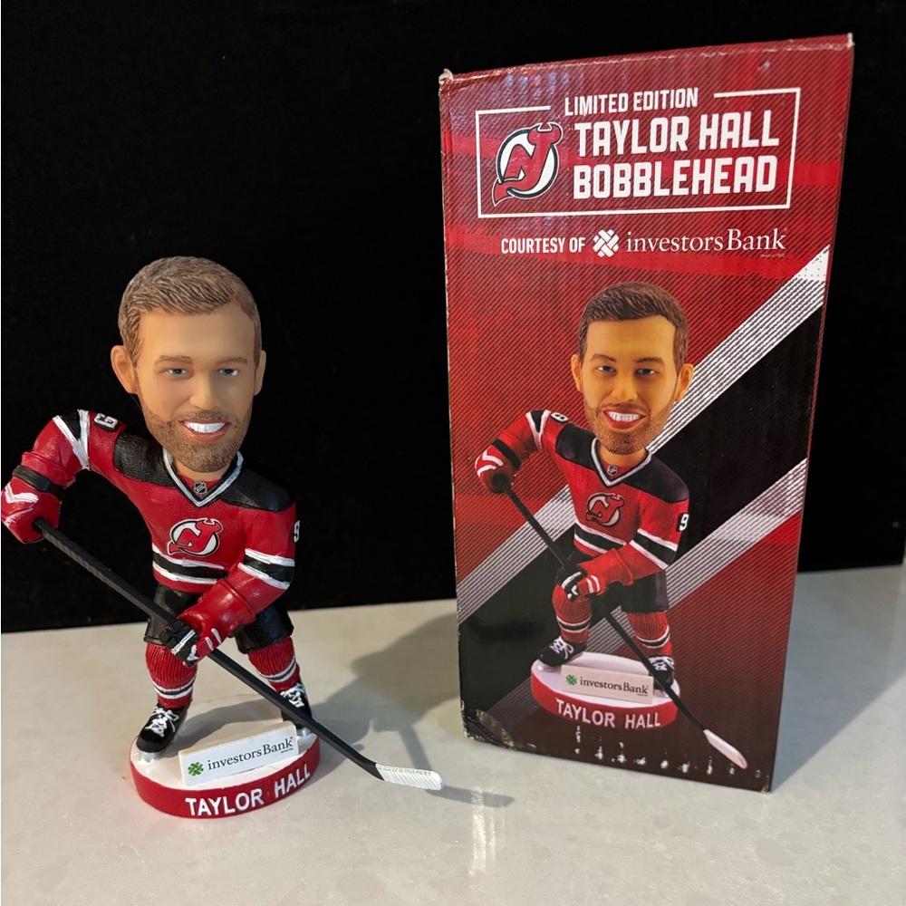 NJ Devils Taylor Hall Bobblehead